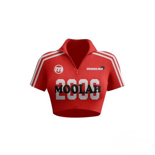 2 PIECE BIKER TOP (RED)