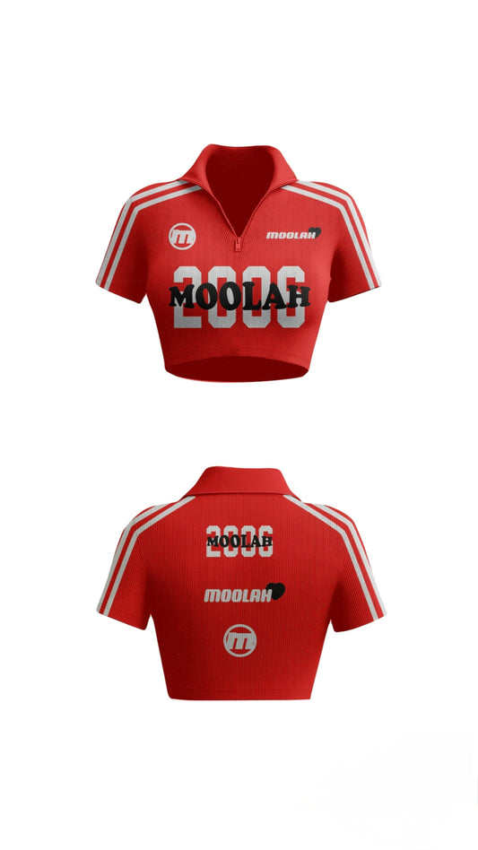 2 PIECE BIKER TOP (RED)